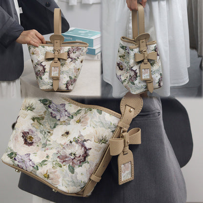 Fingerart Leather DIY Hand-Sewn Bag Kit – Bownot Accent Leather & Fabric Bag