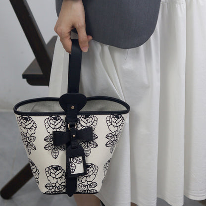 Fingerart Leather DIY Hand-Sewn Bag Kit – Bownot Accent Leather & Fabric Bag