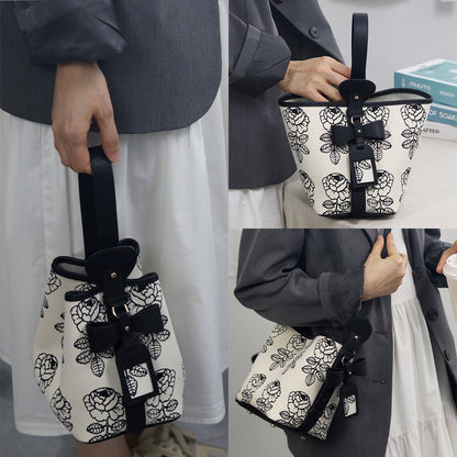 Fingerart Leather DIY Hand-Sewn Bag Kit – Bownot Accent Leather & Fabric Bag