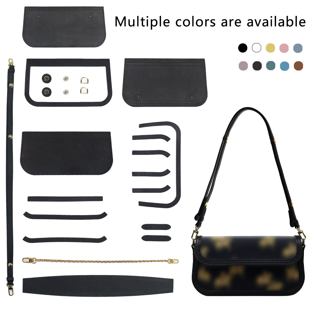 FingerArt Leather Single ShoulderCrossbody Brick-shaped Bag DlY Kit