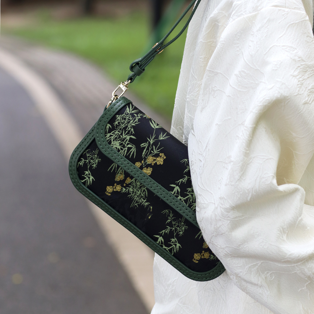 FingerArt Leather Single ShoulderCrossbody Brick-shaped Bag DlY Kit