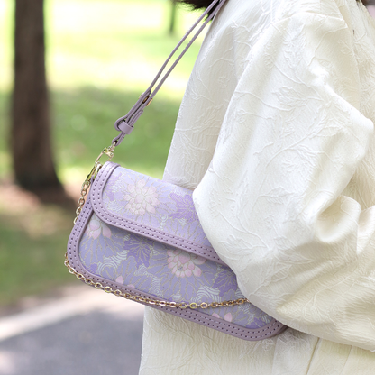 FingerArt Leather Single ShoulderCrossbody Brick-shaped Bag DlY Kit