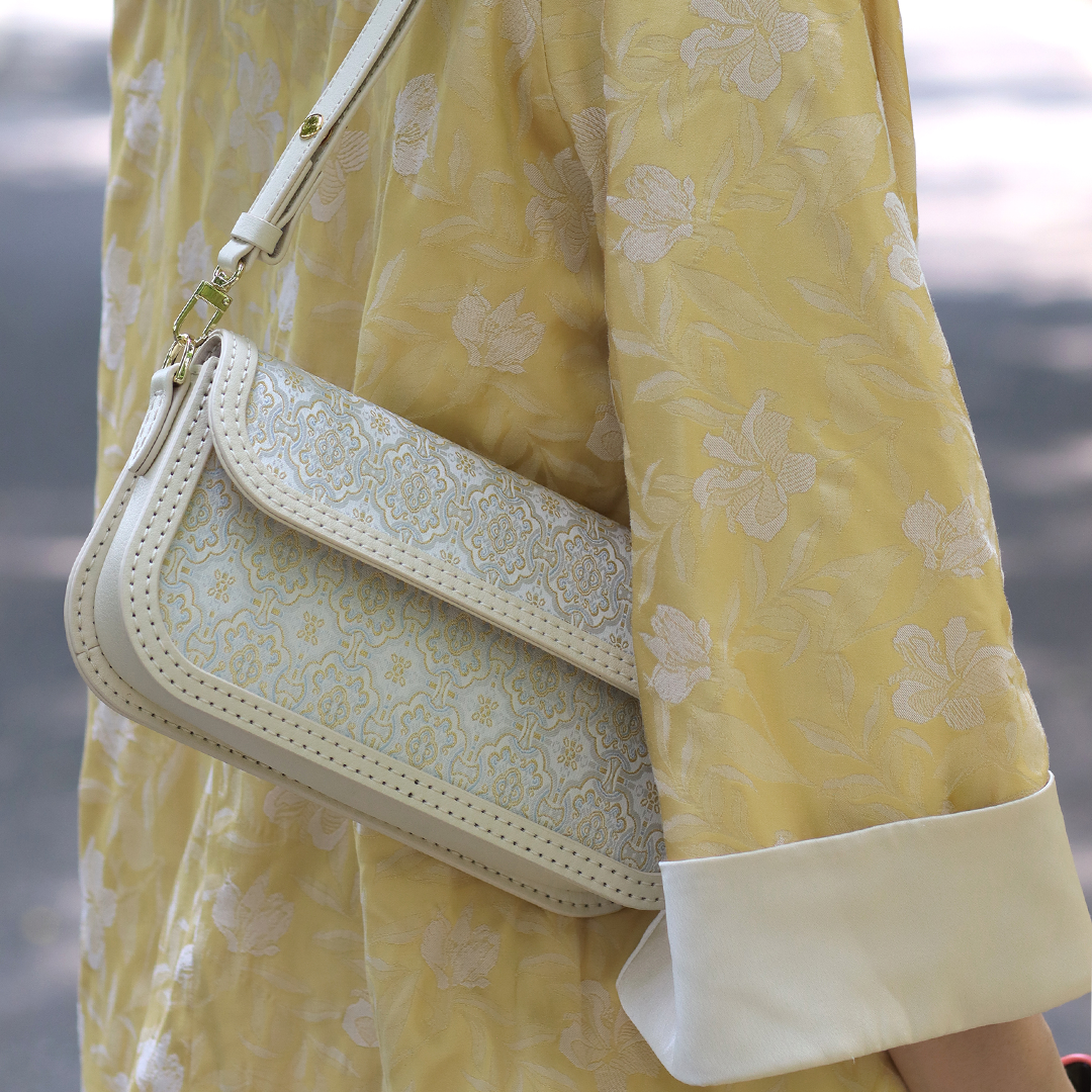 FingerArt Leather Single ShoulderCrossbody Brick-shaped Bag DlY Kit