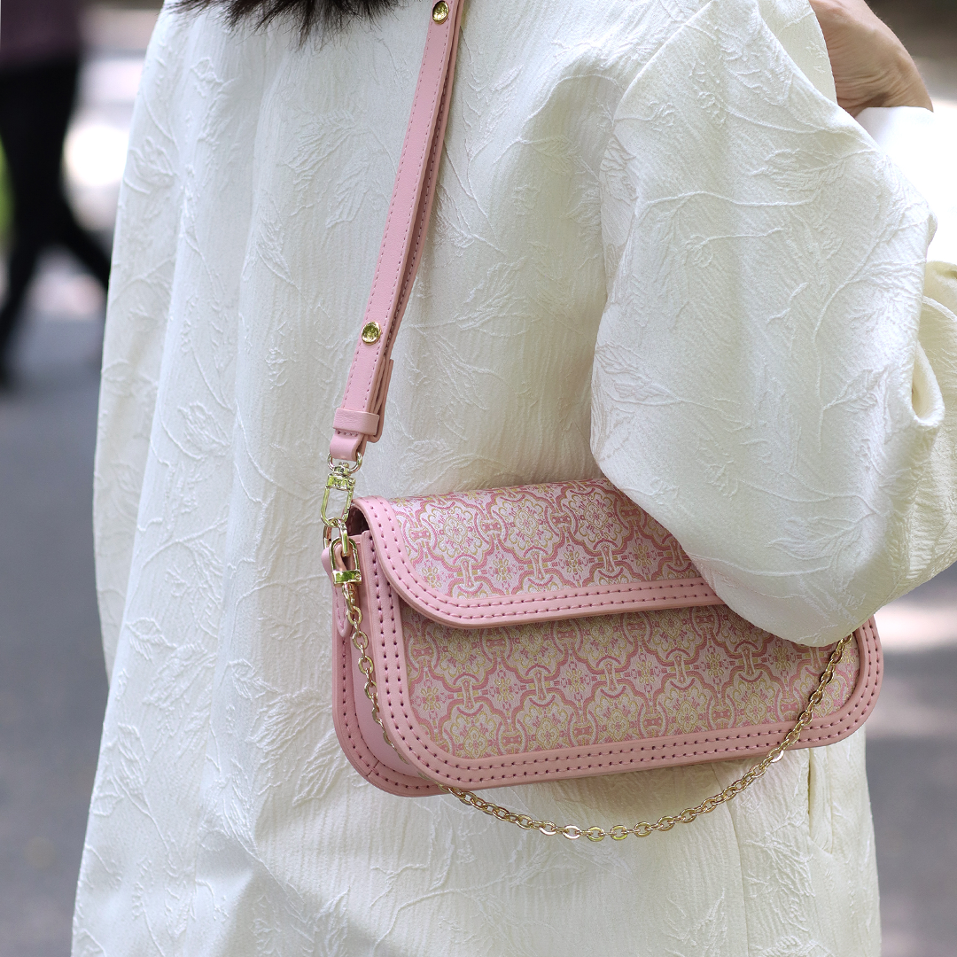 FingerArt Leather Single ShoulderCrossbody Brick-shaped Bag DlY Kit