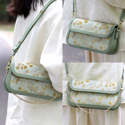 FingerArt Leather Single ShoulderCrossbody Brick-shaped Bag DlY Kit