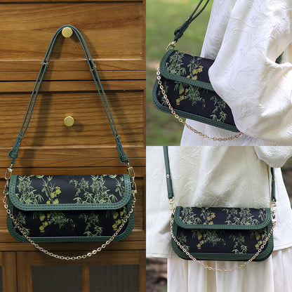 FingerArt Leather Single ShoulderCrossbody Brick-shaped Bag DlY Kit