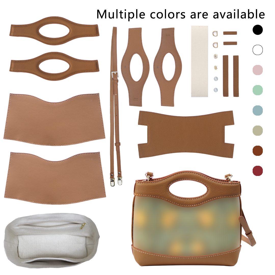 FingerArt Leather Crossbody and Handheld Cookie Bag DIY Kit