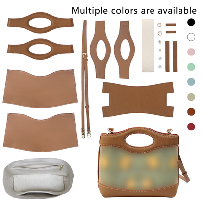 FingerArt Leather Crossbody and Handheld Cookie Bag DIY Kit
