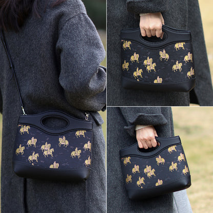 FingerArt Leather Crossbody and Handheld Cookie Bag DIY Kit