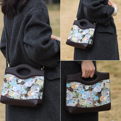 FingerArt Leather Crossbody and Handheld Cookie Bag DIY Kit