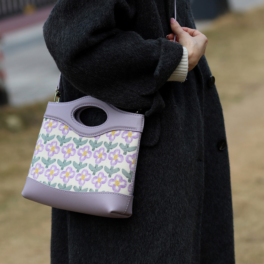 FingerArt Leather Crossbody and Handheld Cookie Bag DIY Kit