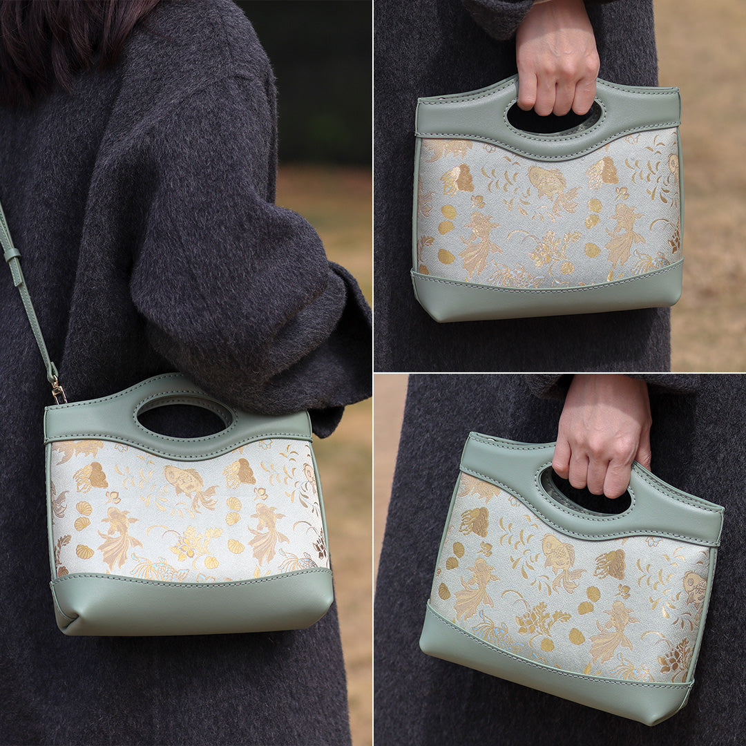 FingerArt Leather Crossbody and Handheld Cookie Bag DIY Kit