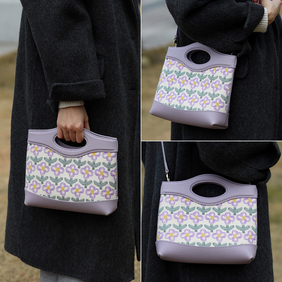 FingerArt Leather Crossbody and Handheld Cookie Bag DIY Kit