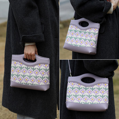 FingerArt Leather Crossbody and Handheld Cookie Bag DIY Kit