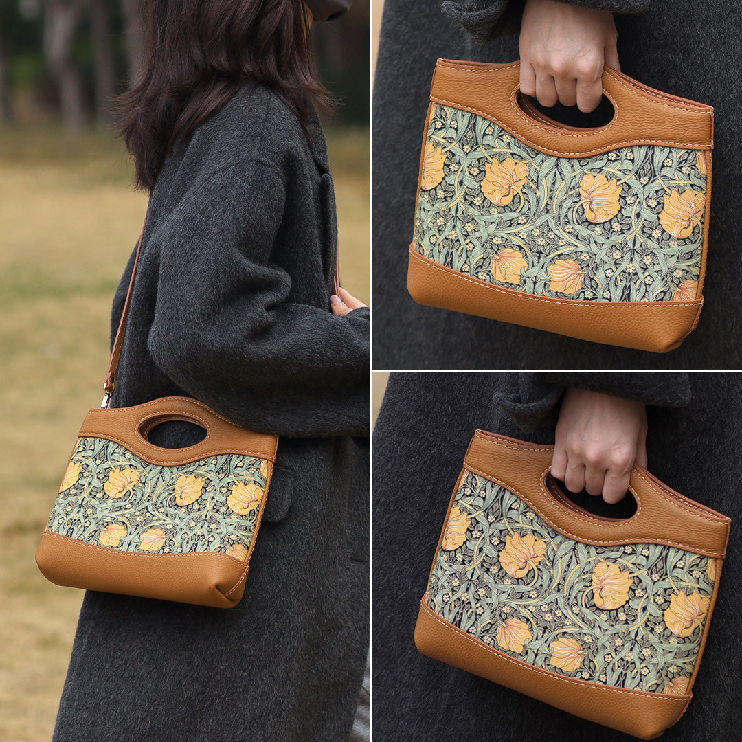 FingerArt Leather Crossbody and Handheld Cookie Bag DIY Kit