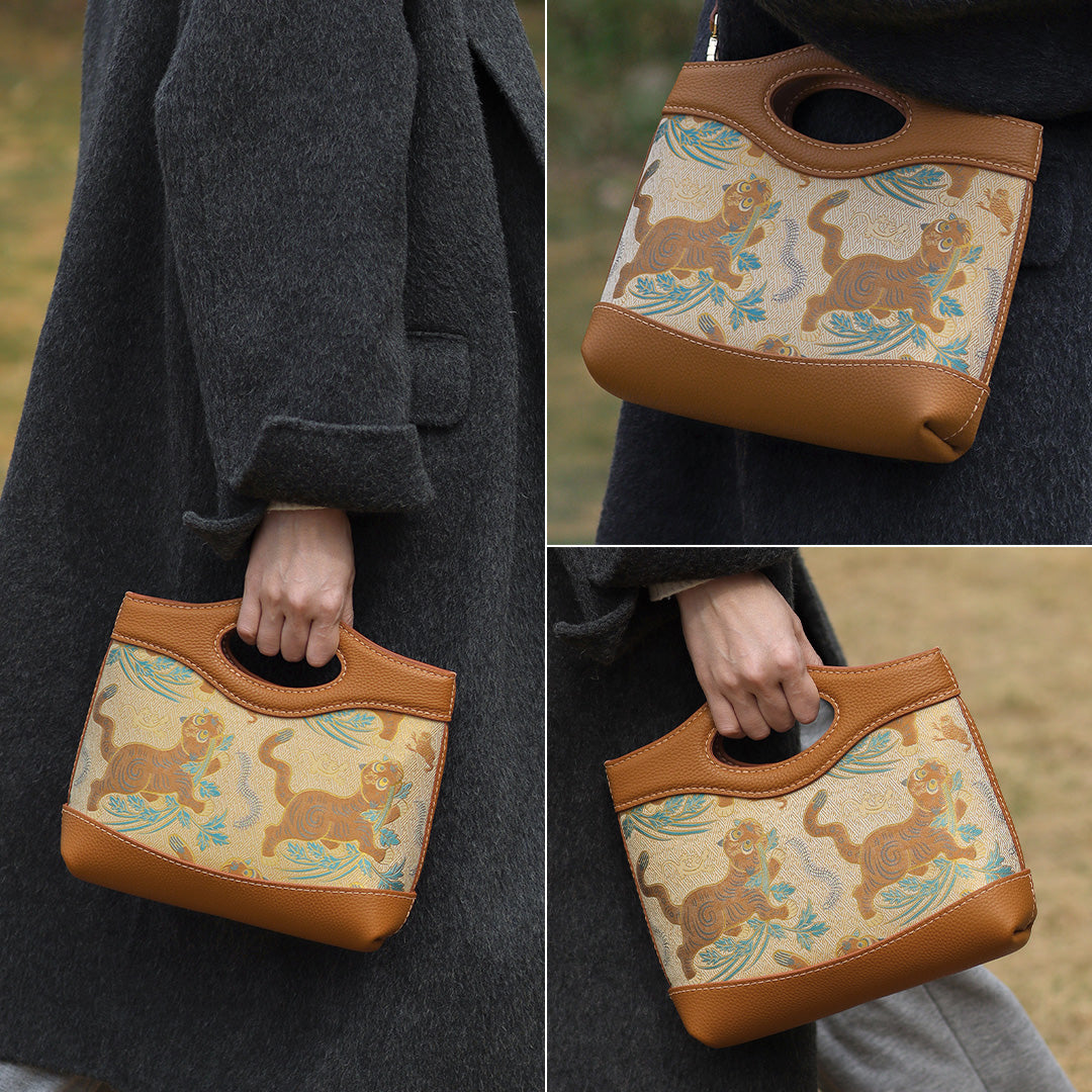 FingerArt Leather Crossbody and Handheld Cookie Bag DIY Kit