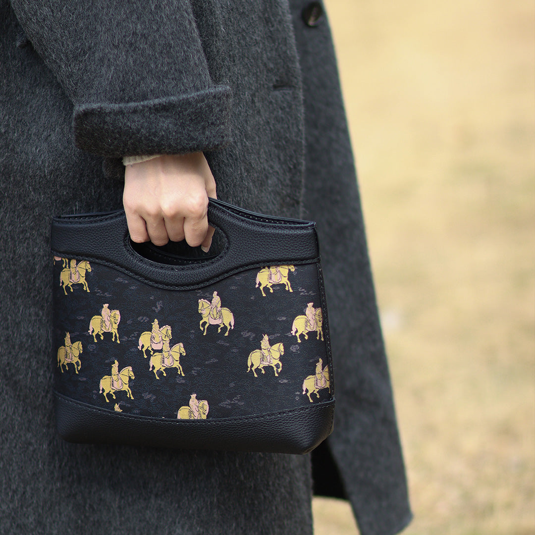 FingerArt Leather Crossbody and Handheld Cookie Bag DIY Kit