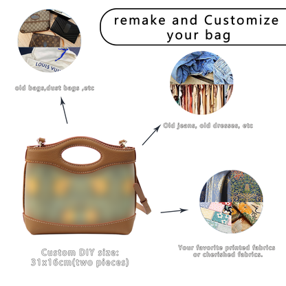 FingerArt Leather Crossbody and Handheld Cookie Bag DIY Kit