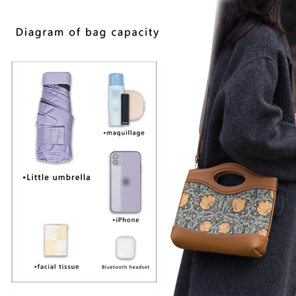 FingerArt Leather Crossbody and Handheld Cookie Bag DIY Kit