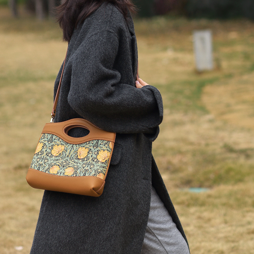 FingerArt Leather Crossbody and Handheld Cookie Bag DIY Kit