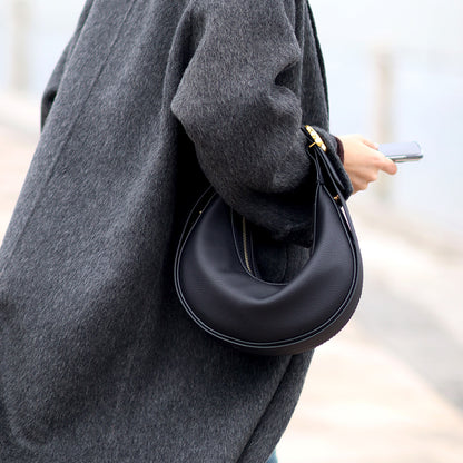 Fingerart Leather Top Grain leather Crescent Bag DIY Kit