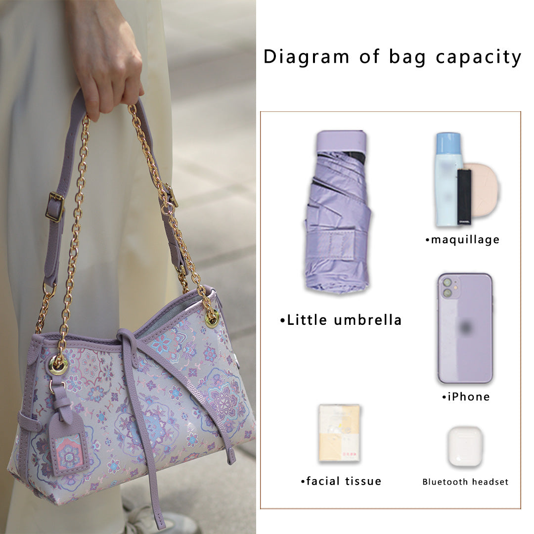 FingerArt Leather Dragon Tassel BB Bag DlY Kit, Leather and FabricCombination