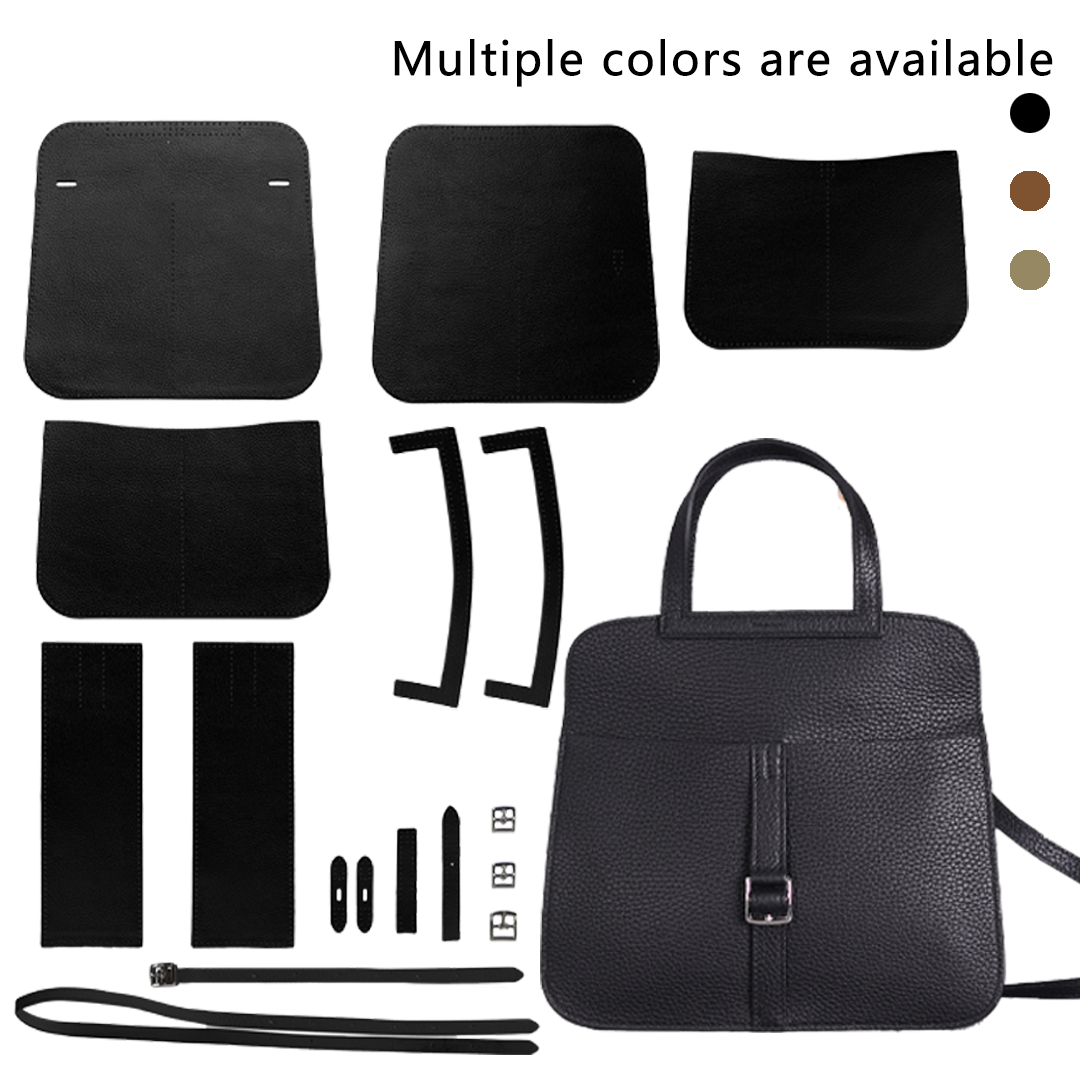 FingerArt Leather Handmade DIY Kit for HAZAN BAG, Can Be Handheld or Crossbody