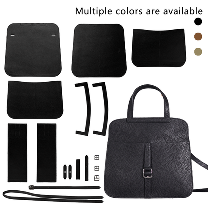 FingerArt Leather Handmade DIY Kit for HAZAN BAG, Can Be Handheld or Crossbody