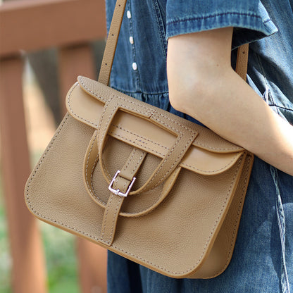 FingerArt Leather Handmade DIY Kit for HAZAN BAG, Can Be Handheld or Crossbody