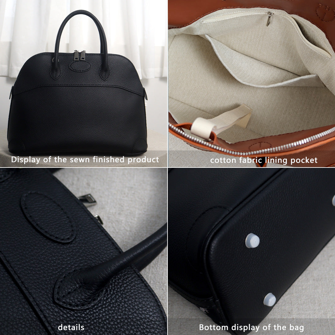 Fingerart DIY Leather Kit — Large Clamshell Laptop Bag