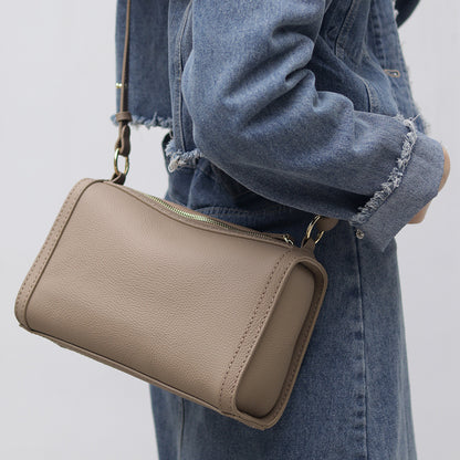 Fingerart Leather Top Grain Leather Large Pillow Bag DIY Kit