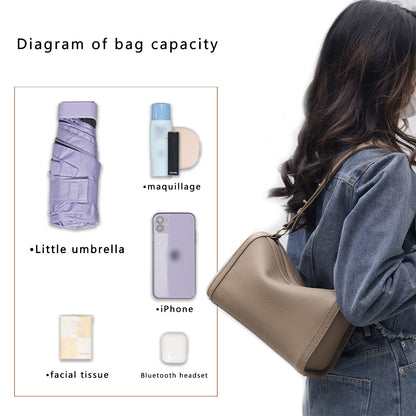 Fingerart Leather Top Grain Leather Large Pillow Bag DIY Kit