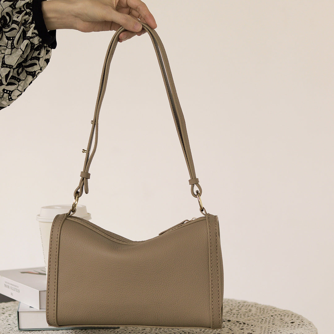 Fingerart Leather Top Grain Leather Large Pillow Bag DIY Kit