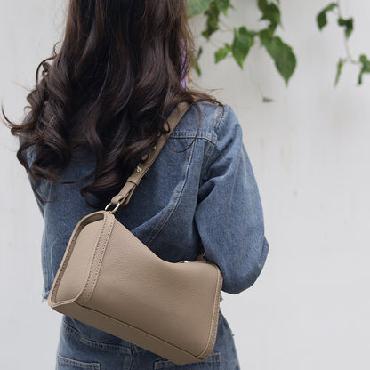 Fingerart Leather Top Grain Leather Large Pillow Bag DIY Kit