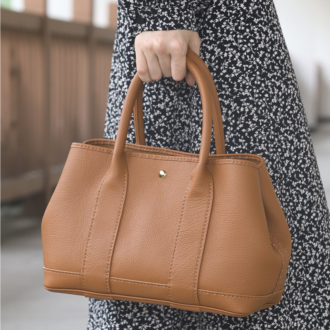 FingerArt Leather Top Grain Leather Large Garden Bag DIY Kit