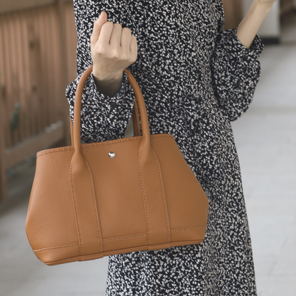 FingerArt Leather Top Grain Leather Large Garden Bag DIY Kit