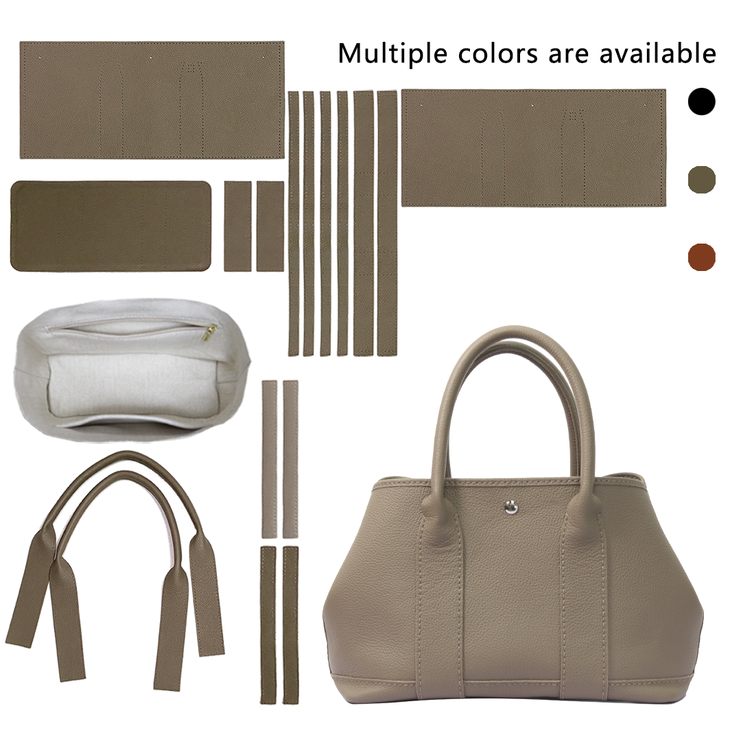 FingerArt Leather Top Grain Leather Large Garden Bag DIY Kit