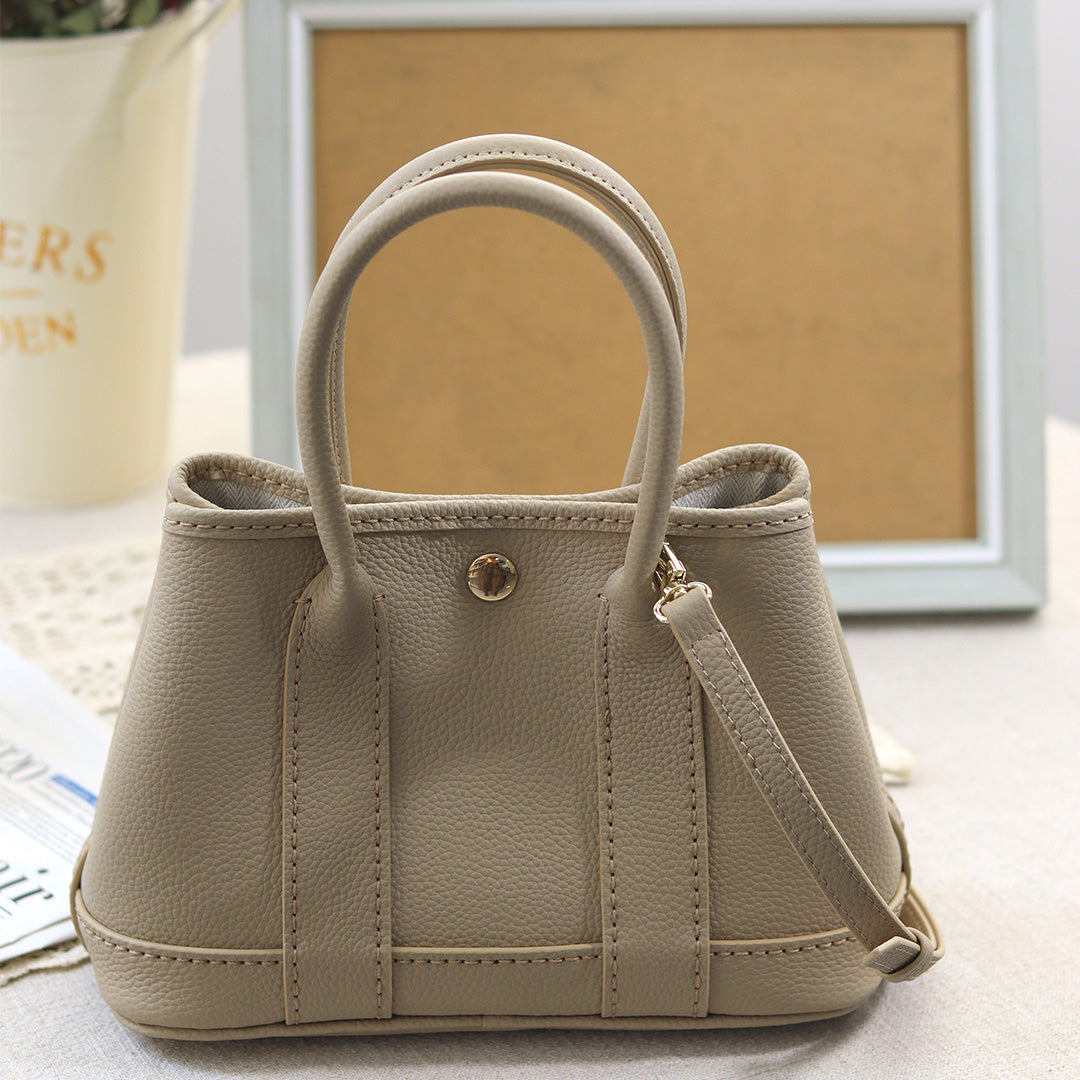 FingerArt Leather Top Grain Leather Small Garden Bag DIY Leather Kit