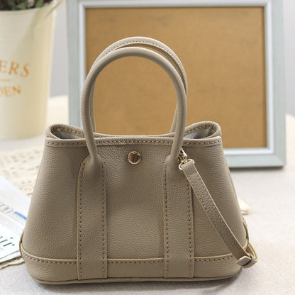 FingerArt Leather Top Grain Leather Small Garden Bag DIY Leather Kit