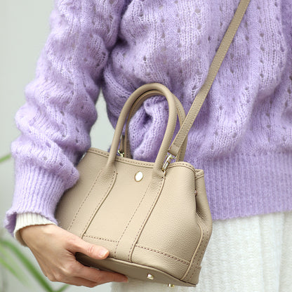 FingerArt Leather Top Grain Leather Small Garden Bag DIY Leather Kit