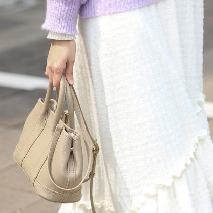 FingerArt Leather Top Grain Leather Small Garden Bag DIY Leather Kit