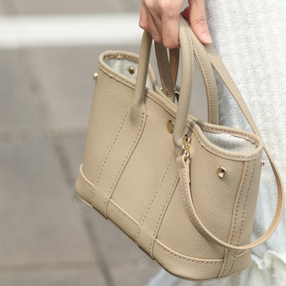 FingerArt Leather Top Grain Leather Small Garden Bag DIY Leather Kit