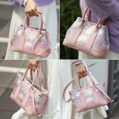 FingerArt Leather Small Garden Bag Leather &amp; Fabric DlY Kit