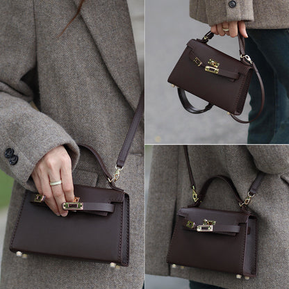 FingerArt Leather Kelly BAG DIY leather Bag Kit Handmade