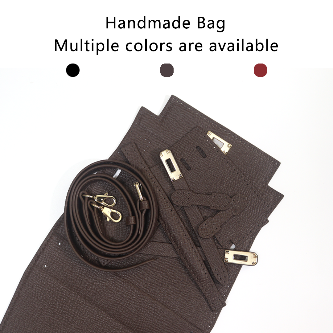FingerArt Leather Kelly BAG DIY leather Bag Kit Handmade