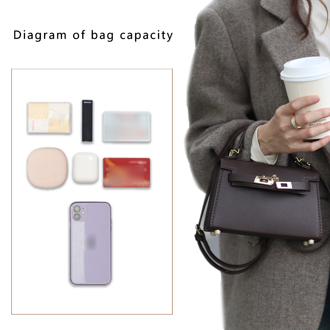 FingerArt Leather Kelly BAG DIY leather Bag Kit Handmade