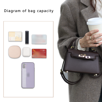 FingerArt Leather Kelly BAG DIY leather Bag Kit Handmade