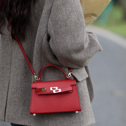 FingerArt Leather Kelly BAG DIY leather Bag Kit Handmade