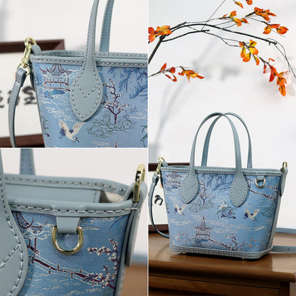 FingerArt Leather Mini Tote Crossbody Bag DIY Kit