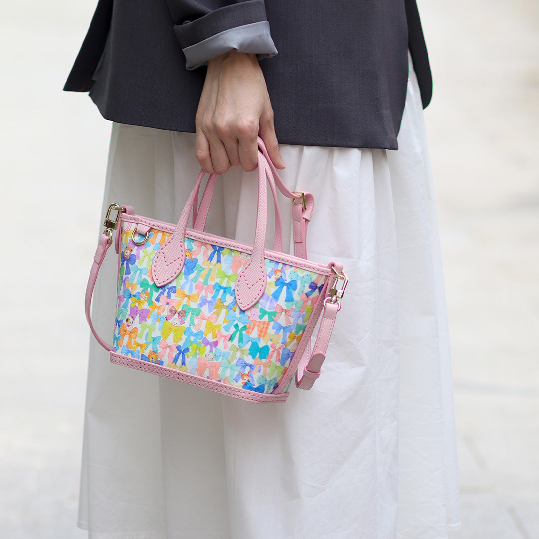 FingerArt Leather Mini Tote Crossbody Bag DIY Kit